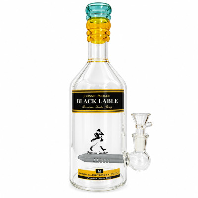 Скляний бонг Whisky Johnnie